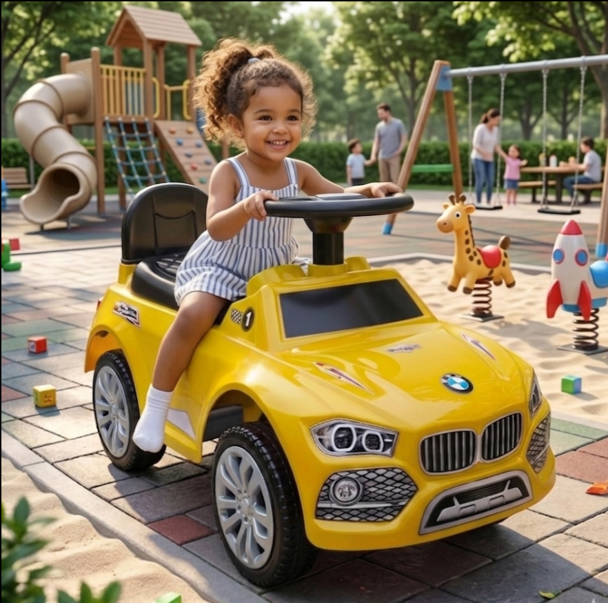 BMW Kids Car (Yeallow)