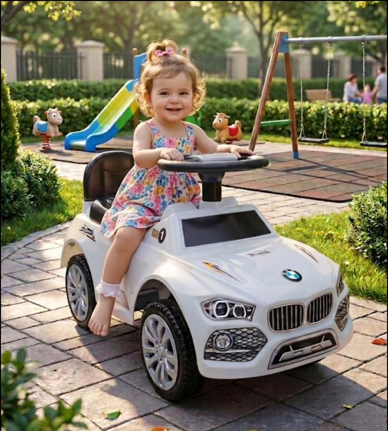 BMW Kids Car (White)